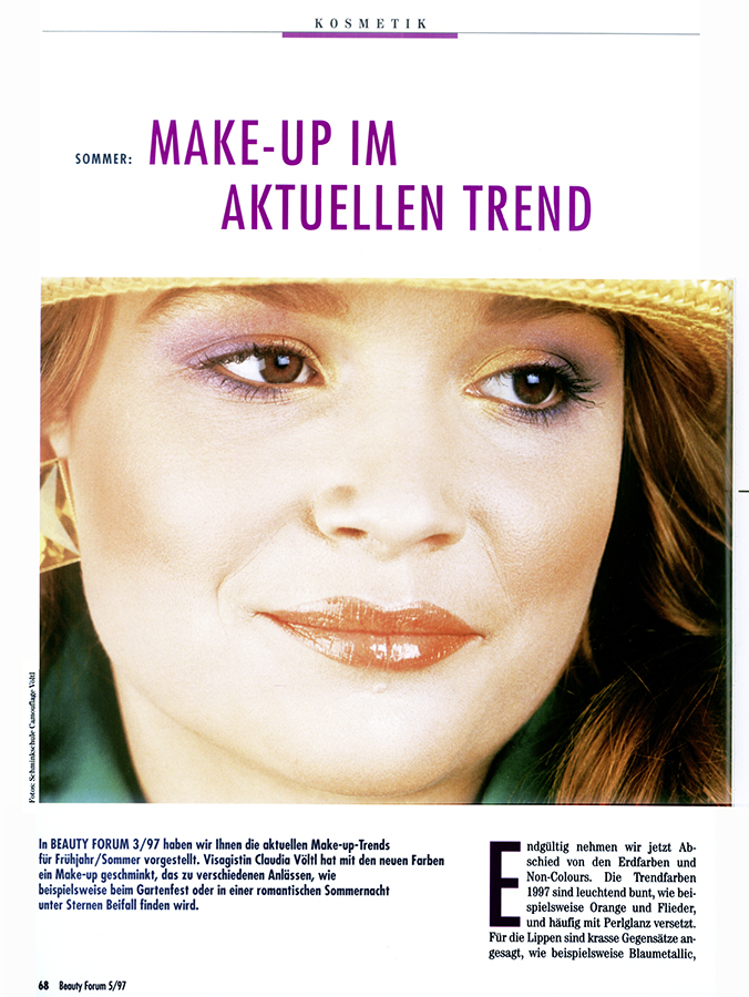 Sommer-Make-up im aktuellen Trend -S1