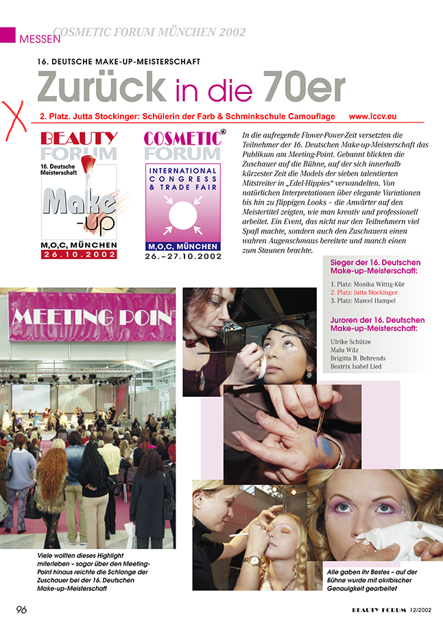 Beauty Forum -16. Deutsche Makeup Meisterschaft -S1