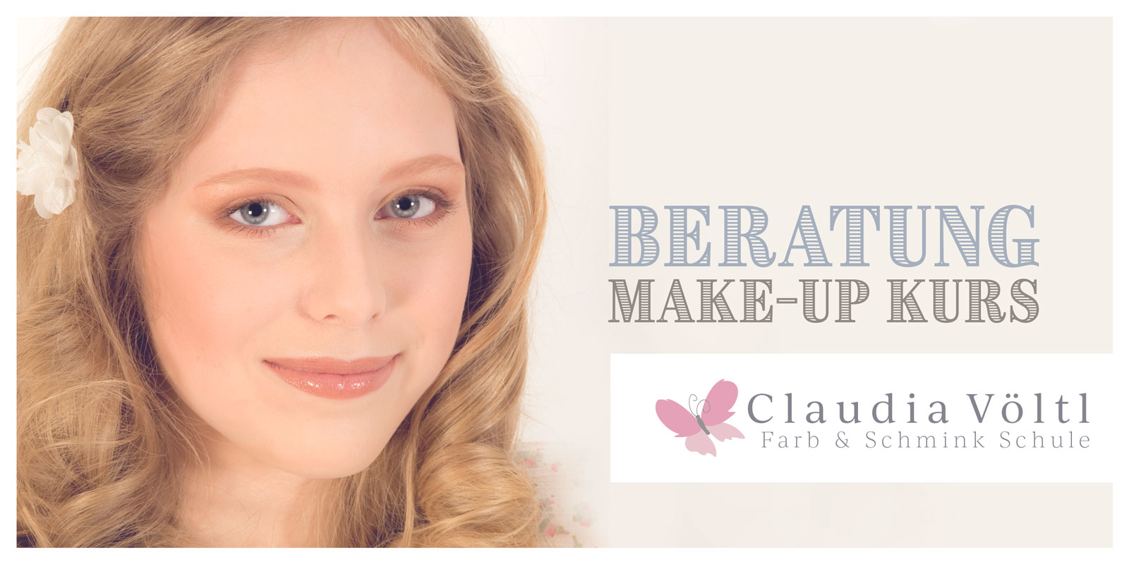Flyer Beratung Makeup Kurs - Styling