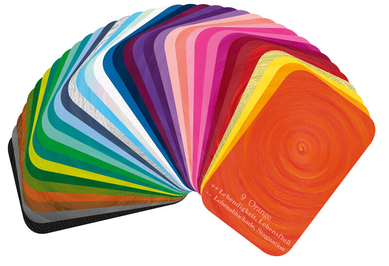 32 teiliges Farb-Kartenset